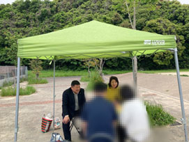 市政と県政のまちかど相談会を開催しました。