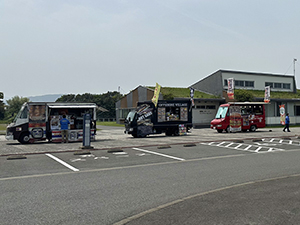 キッチンカー in 響灘ビオトープ